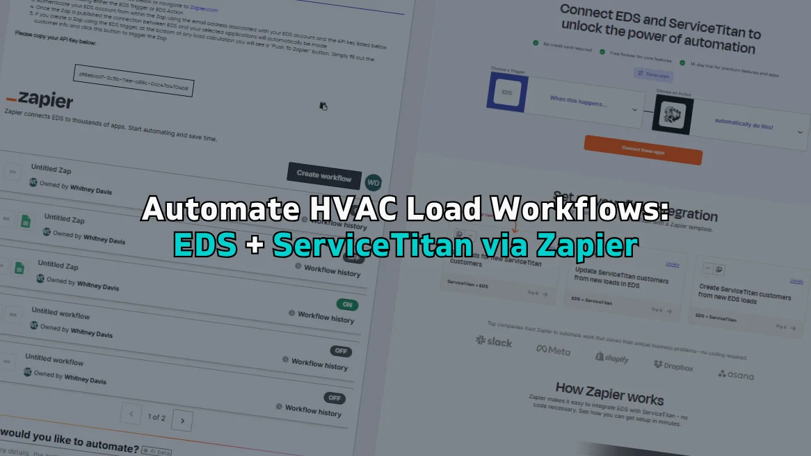 Automate HVAC Load Workflows with EDS