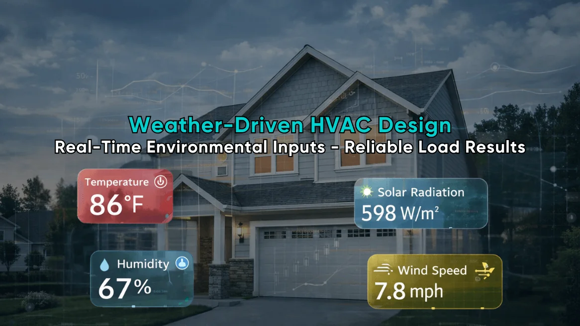 Weather APIs for HVAC Load Calculations
